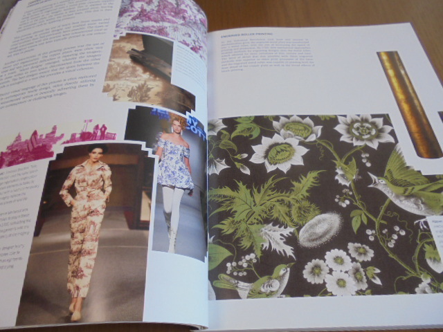  foreign book printing was done teki style design Printed Textile Design color,.., composition. basis 