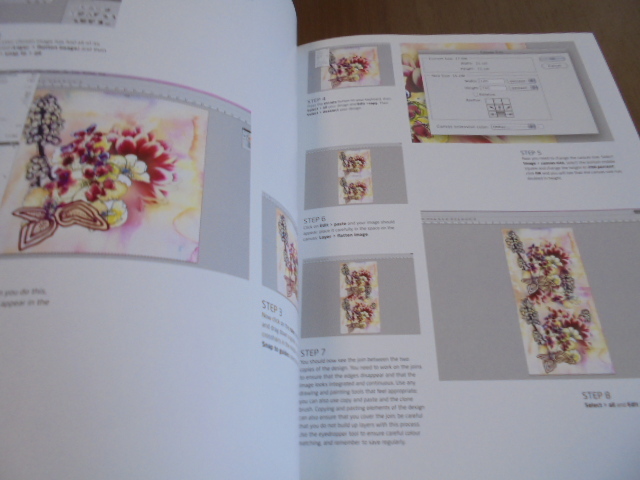  foreign book printing was done teki style design Printed Textile Design color,.., composition. basis 