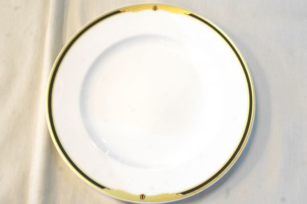 ○美品 ノリタケ Noritake インペリアルブラック IMPERIAL BLACK 中皿 平皿 プレート 3枚 D1856_画像2