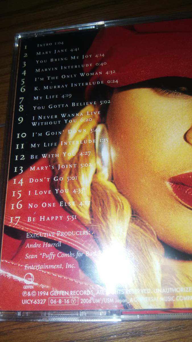 国内盤CD メアリー・J・ブライジ マイ・ライフ 帯あり 2007年盤 Mary J.Blige_画像5