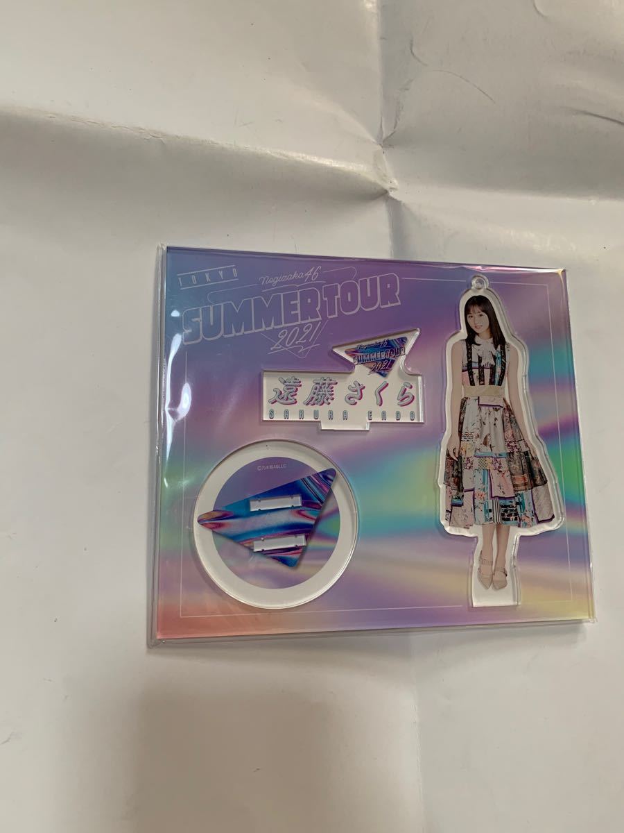 乃木坂46 遠藤さくら アクリルスタンドキーホルダー 真夏の全国 乃木坂46 遠藤さくら アクリルスタンドキーホルダー 真夏の全国