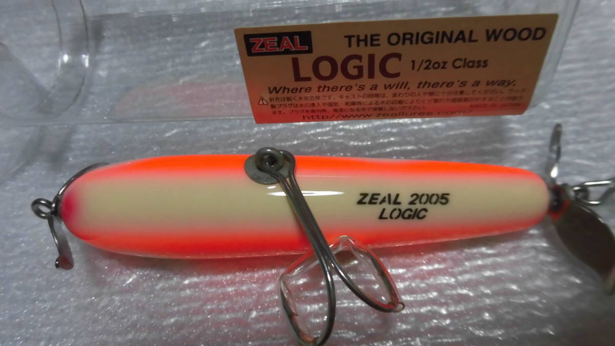 ２　ロジック　1/2oz　2005年　LOGIC　ズイール　ZEAL　柏木　トップ　TOP　ウッド　WOOD　新品購入未使用品_画像3