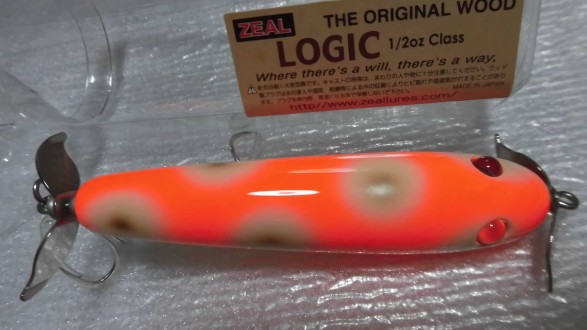 ２　ロジック　1/2oz　2005年　LOGIC　ズイール　ZEAL　柏木　トップ　TOP　ウッド　WOOD　新品購入未使用品_画像2