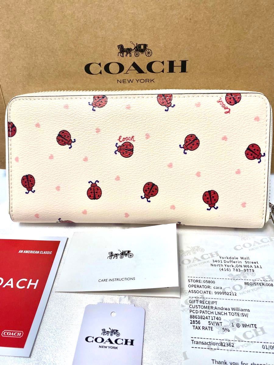 プレゼント】 COACH - 新品 COACH コーチ 2856 レディバグ てんとう虫