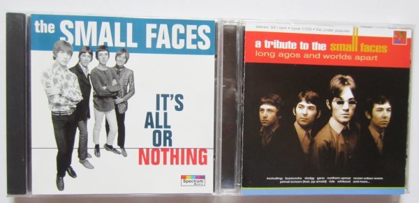 【送料無料】It's All Or Nothing Small Faces スモール・フェイセス モッズ 2枚 A Tribute To The Small Faces Primal Scream Buzzcocks_画像1
