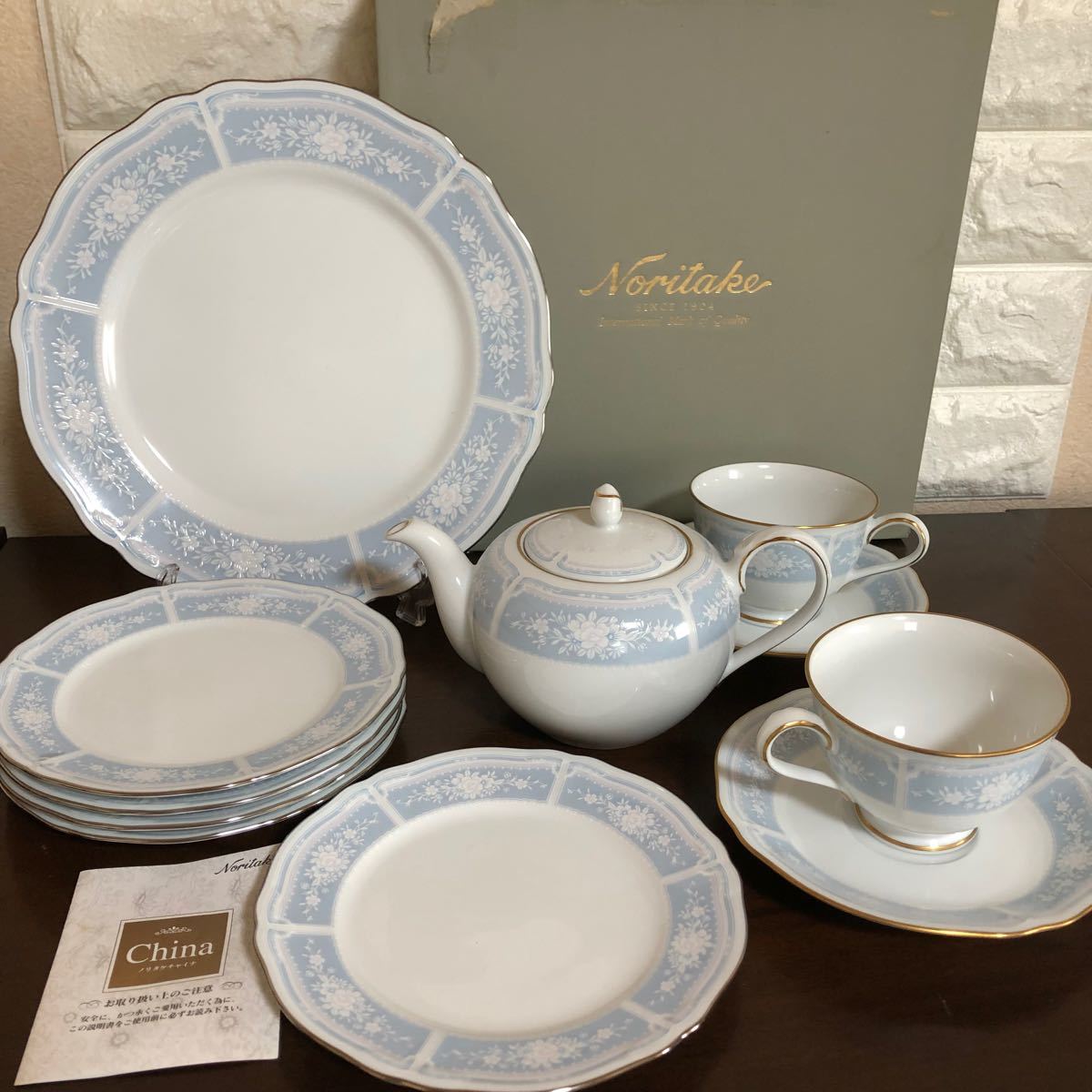 ノリタケ Noritakeレースウッド ゴールド&プラチナ カップ ノリタケ Noritakeレースウッド ゴールド&プラチナ カップ