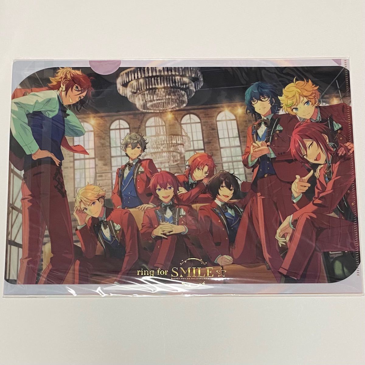 あんさんぶるスターズ あんスタ 5周年 5周年展示会 クリアファイル ファイル 特典 スタプロ ニューディ セット