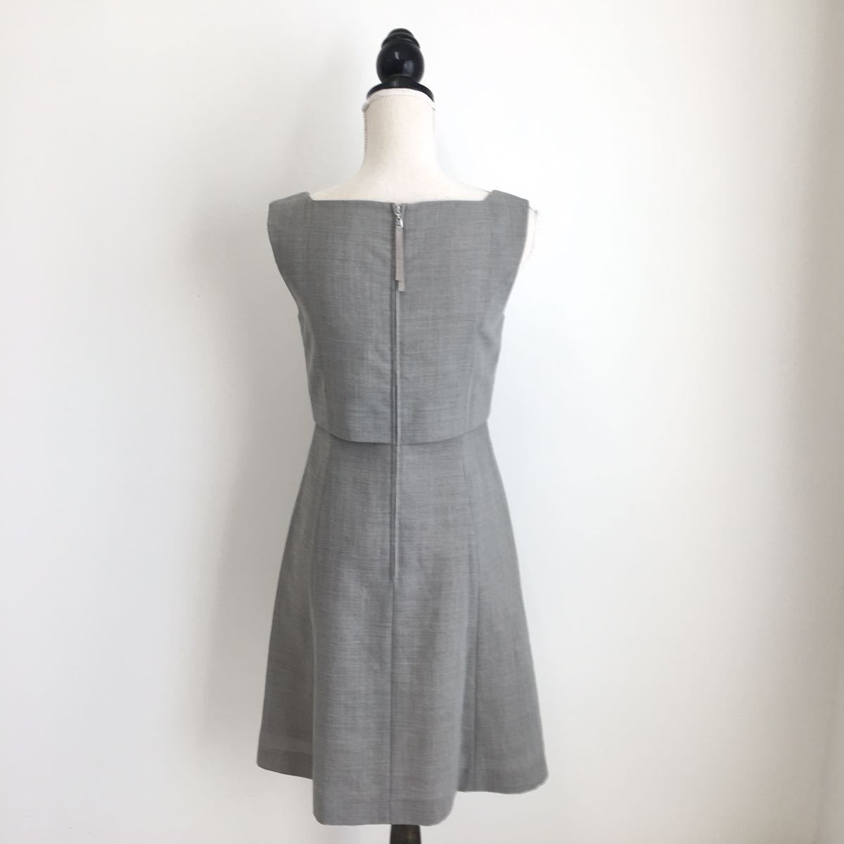 美品 定価12万円 フォクシー FOXEY ダブルフェイス ワンピース
