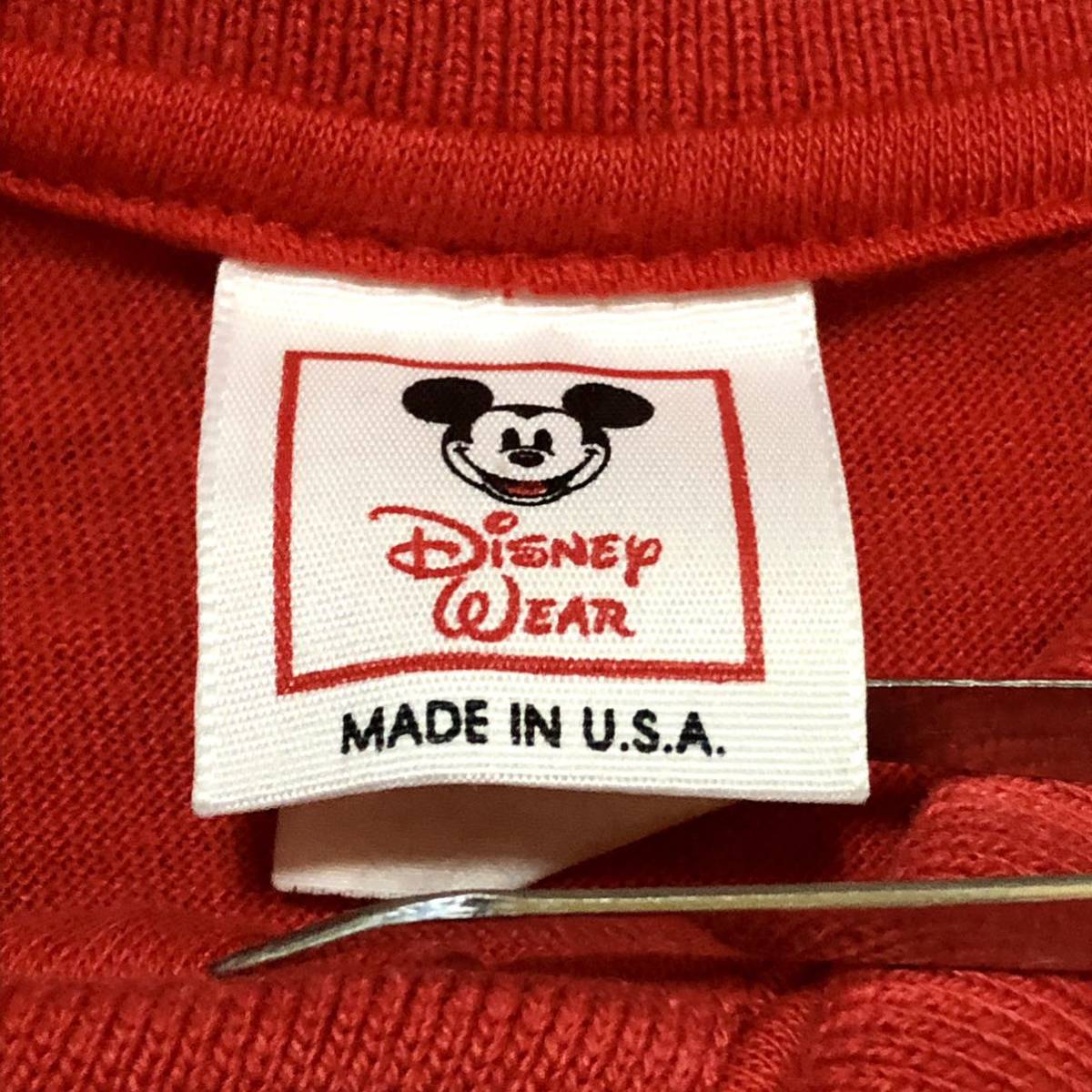 Made in USA ミッキーマウス ポーダー ポロシャツ 検索:古着 ディズニー Mickey Mouse Disney_画像5