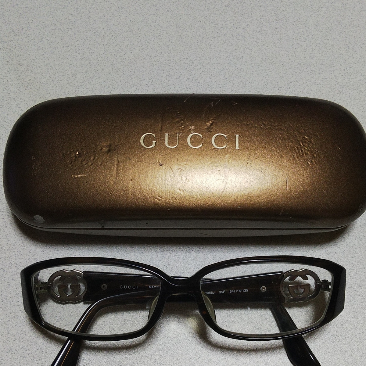 GUCCI グッチ 伊達眼鏡 早い者勝ちなので|PayPayフリマ