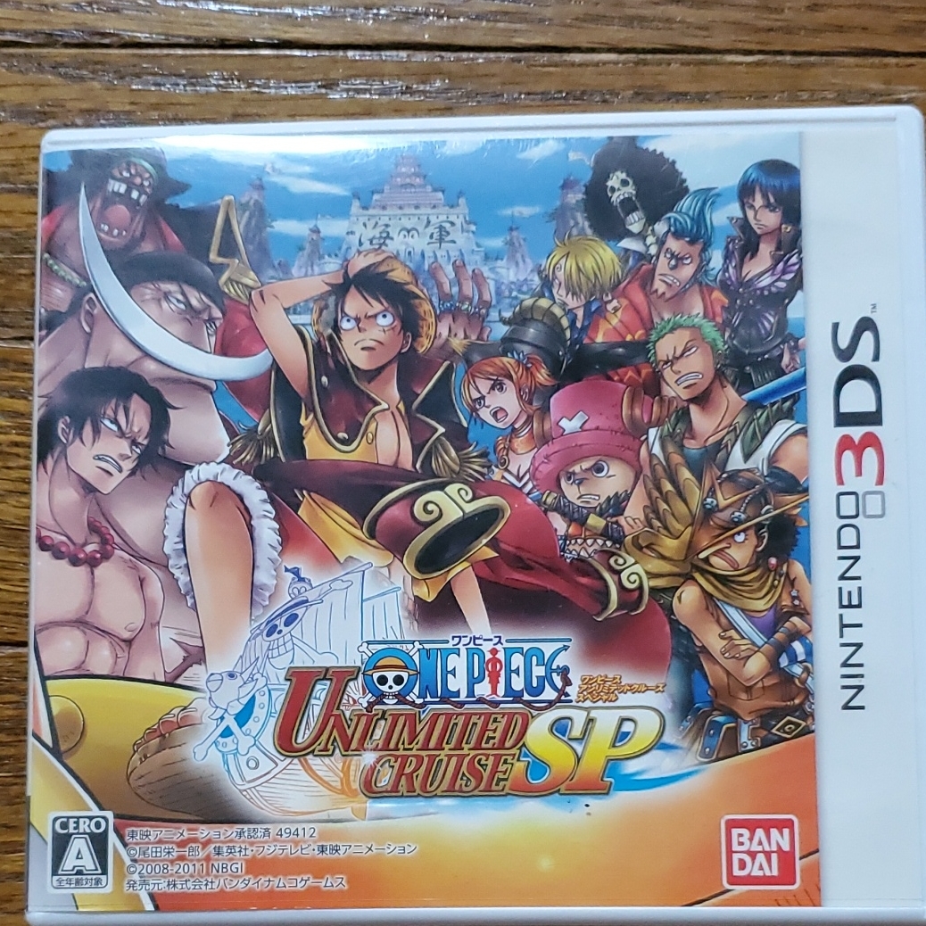 Paypayフリマ ワンピースアンリミテッドクルーズスペシャル 3dsソフト One Piece アンリミテッドクルーズsp