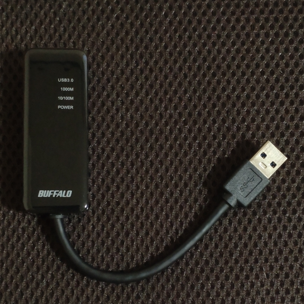 BUFFALO 有線LANアダプター Giga USB3.0対応 LUA4-U3-AGTE-NBK Nintendo Switch