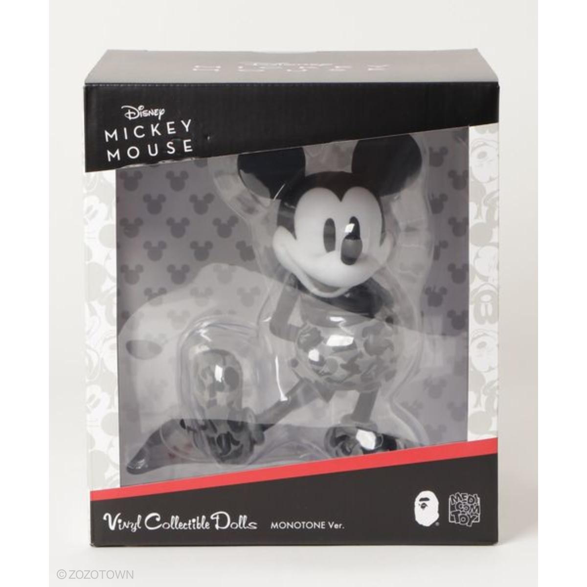 A BATHING APE MICKEY MOUSE X BAPE VCD ミッキーマウス ベイプ ape フィギュア  ブラウン