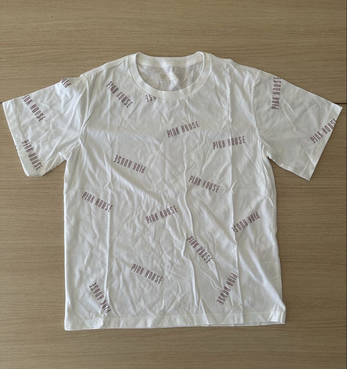 ピンクハウス ロゴいっぱいかわいい半袖Tシャツ _画像1
