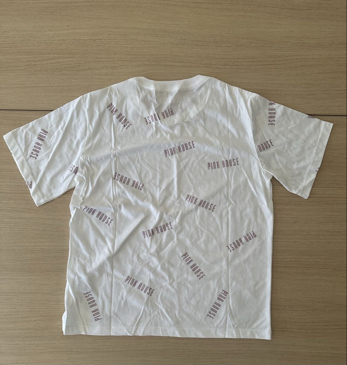 ピンクハウス ロゴいっぱいかわいい半袖Tシャツ _画像2