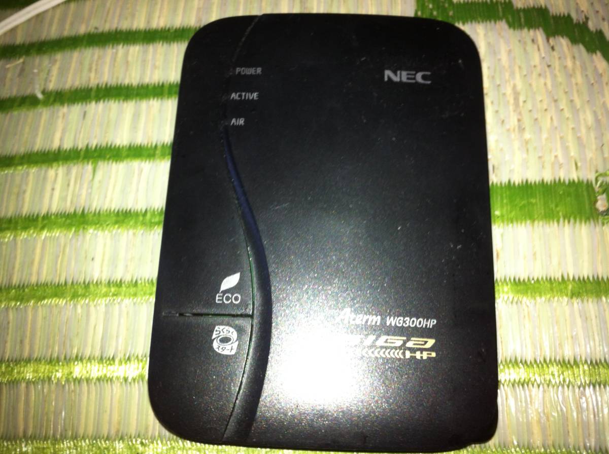 NEC Wi-FiルータAterm WG300HP_画像1