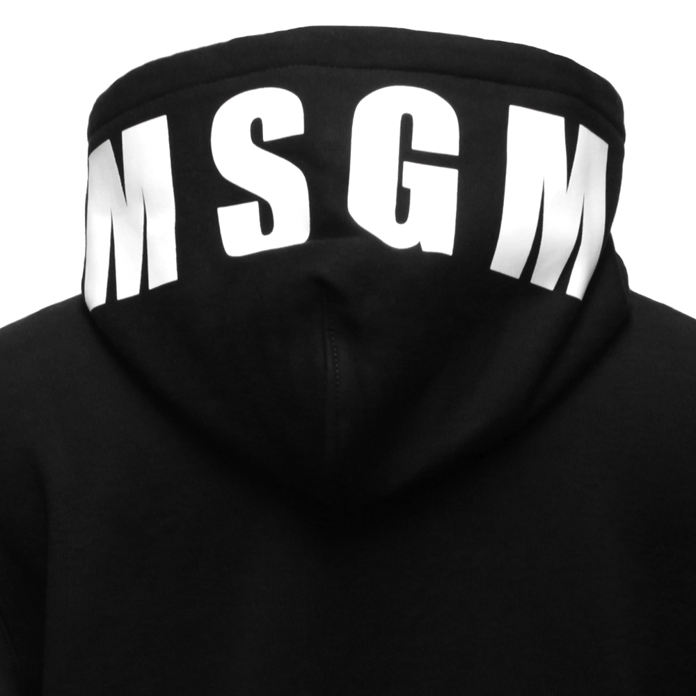 MSGM パーカー メンズ エムエスジーエム プルオーバー スウェット 裏起毛 サイズS 2940MM165 新品_画像4