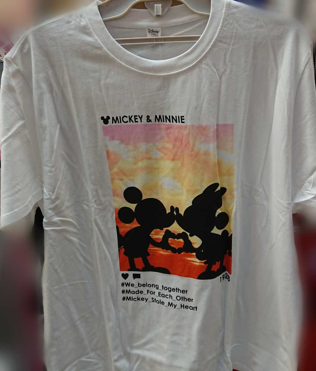即決 ミッキーマウス メンズTシャツ【3L】新品タグ付き Mickey Mouse ディズニー_バックプリントなし