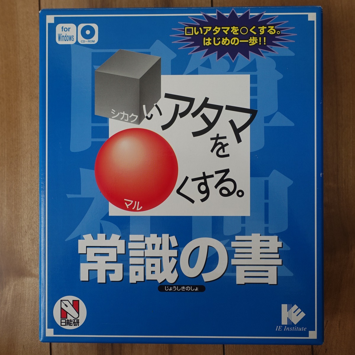 日能研 □いアタマを〇くする。常識の書 Windows 動作品_画像3