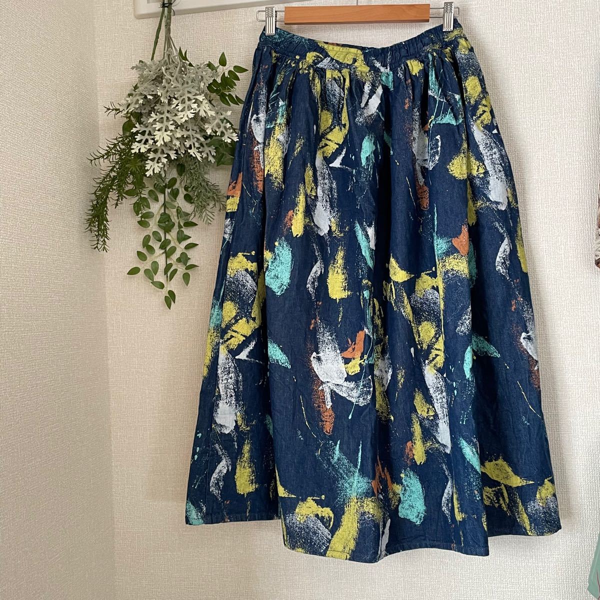 orSlow × BEAMS BOY 別注 Paint Gather Skirt|Yahoo!フリマ(旧 orSlow × BEAMS BOY 別注 Paint Gather Skirt|Yahoo!フリマ(旧