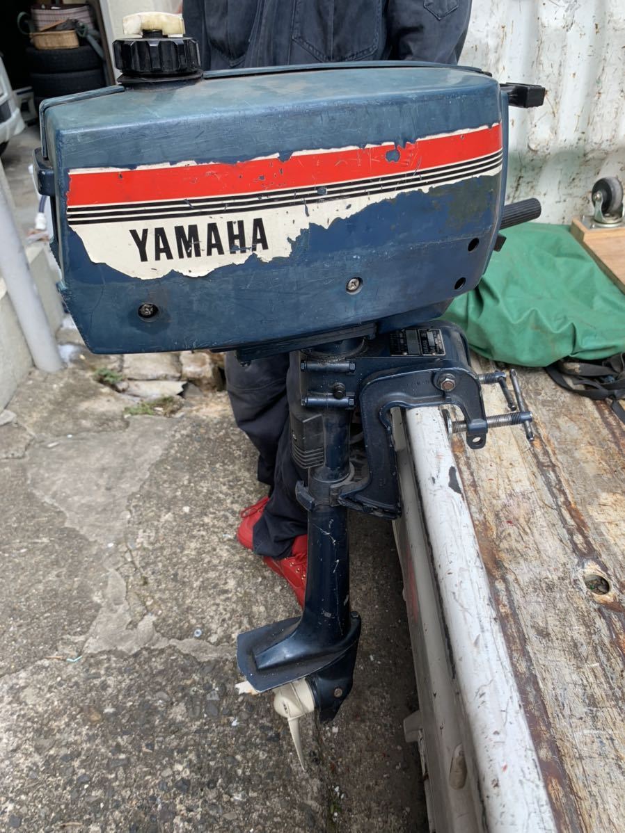 YAMAHA 船外機 6A1 ヤマハ船外機 2馬力 動作確認済み 免許不要 YAMAHA 船外機 6A1 ヤマハ船外機 2馬力 動作確認済み 免許不要