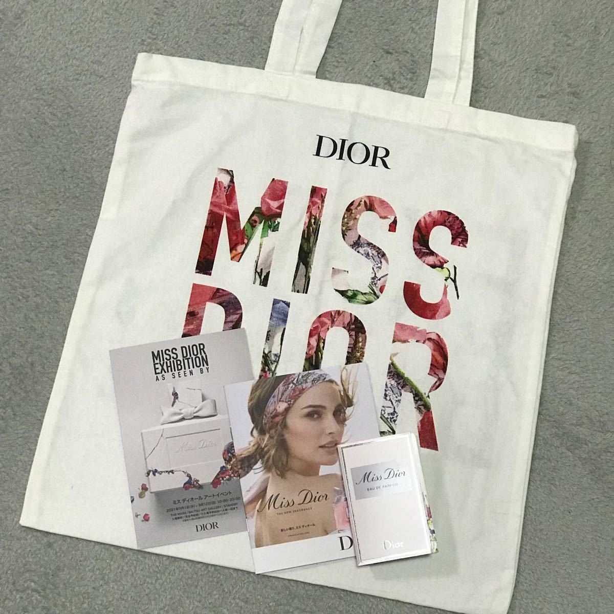 Miss Dior ミスディオール トートバッグ ノベルティ エコバッグ Miss Dior ミスディオール トートバッグ ノベルティ エコバッグ