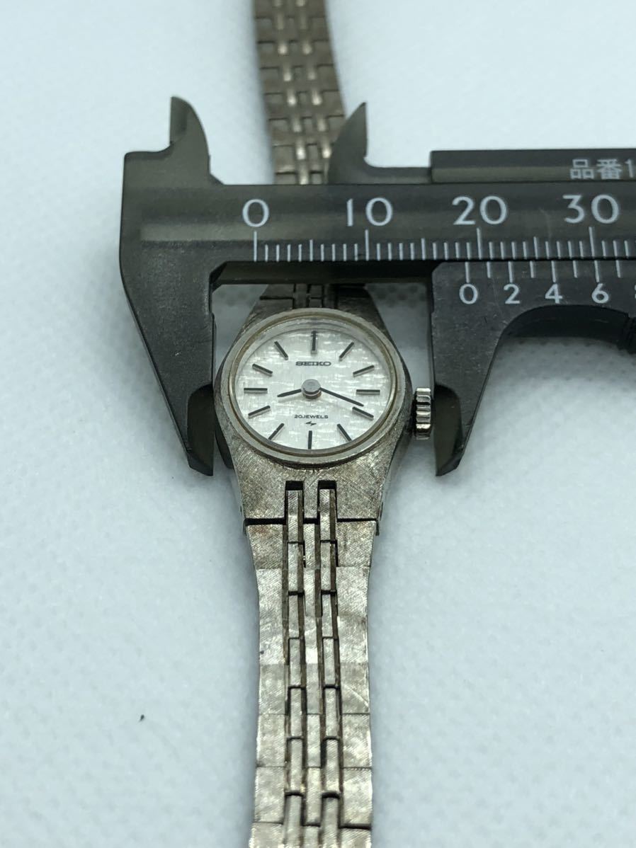 【ヴィンテージ手巻き】SEIKO レディース 腕時計 稼動確認済み_画像7