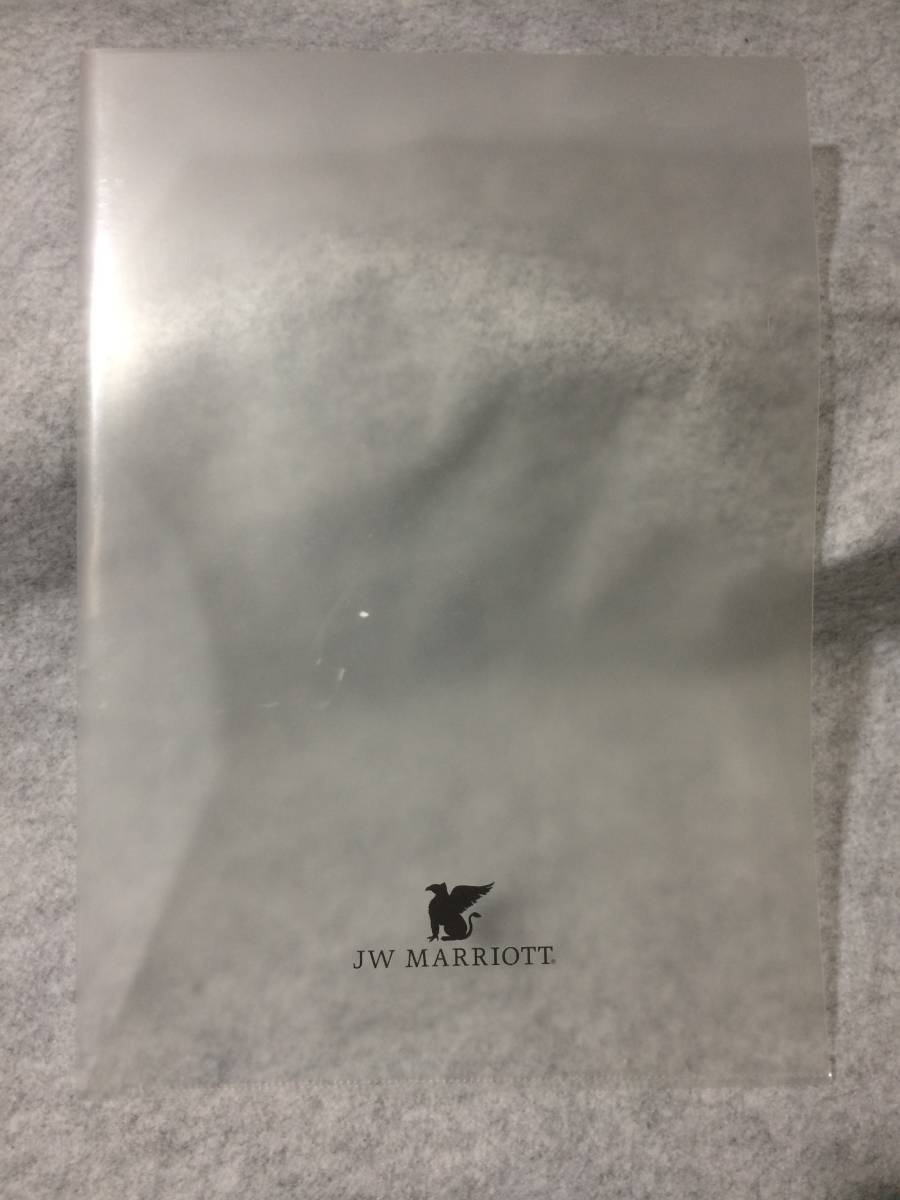 【中古】ボールペン & クリアファイル JW MARRIOTT LIMA