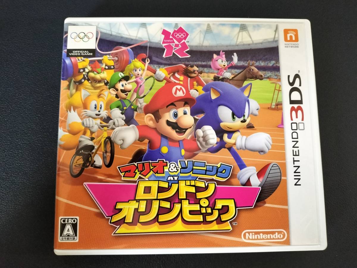 3DS　マリオ&ソニック　ロンドンオリンピック　【送料無料】_画像1