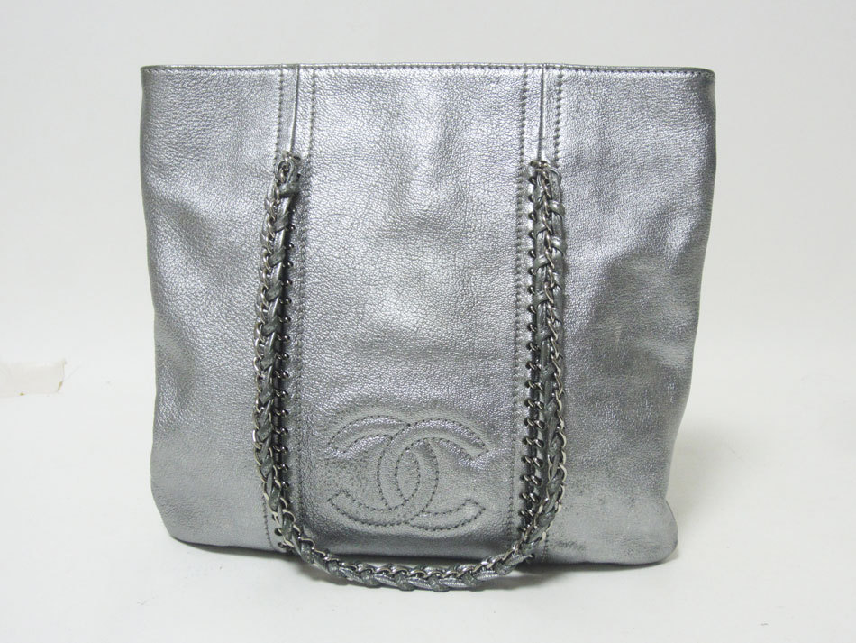 ☆CHANEL ラグジュアリーライン チェーンショルダー トート バッグ☆-