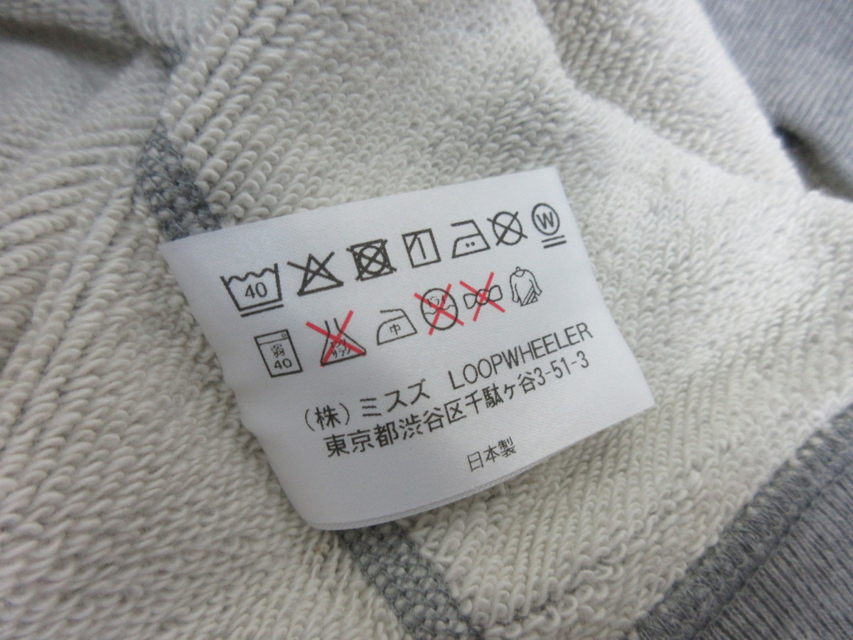 未使用 LOOPWHEELER x SCYE/ループウィラー x サイ 迷サイ半袖スウェット LW限定バージョン 18AW サイズXL メンズ 半袖トレーナー