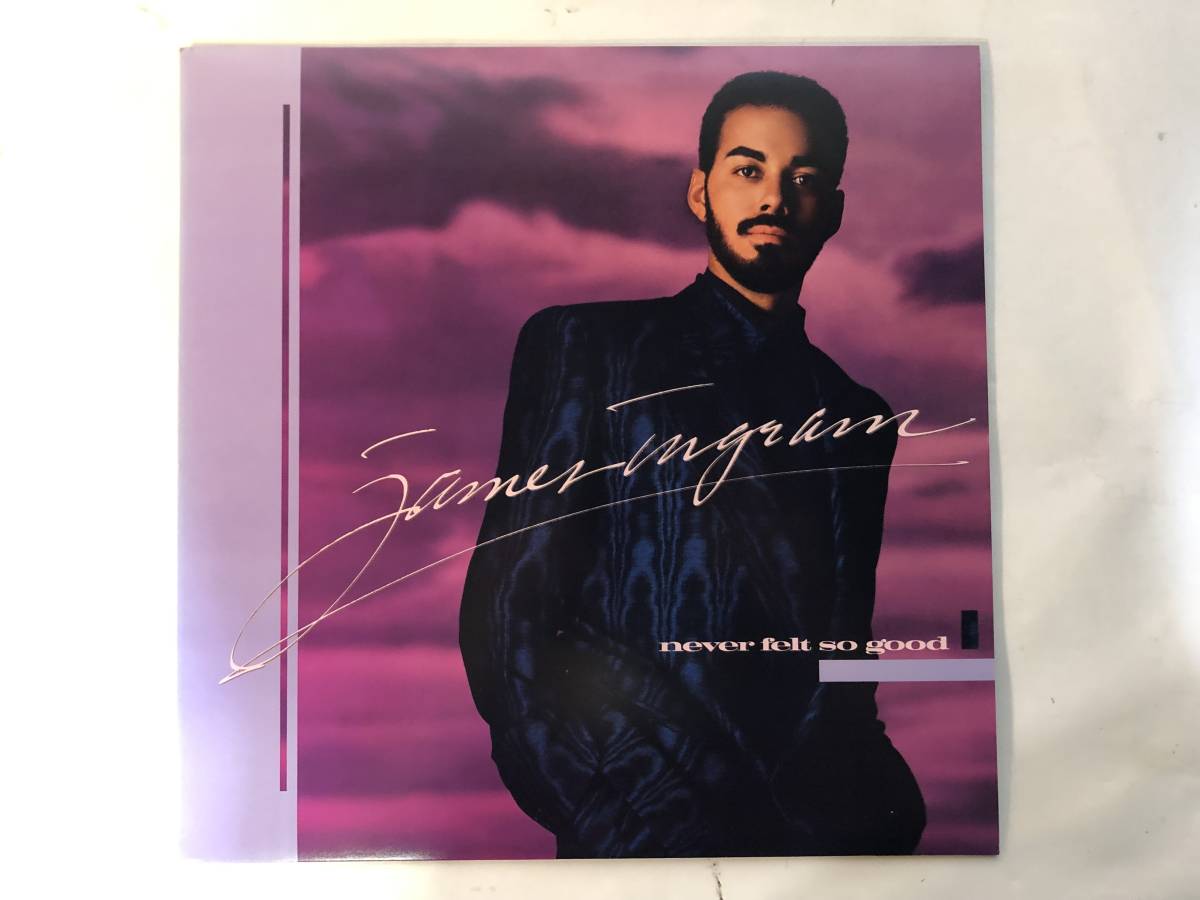 10918S US盤 美盤12inch LP★JAMES INGRAM/NEVER FELT SO GOOD★25424-1_画像1