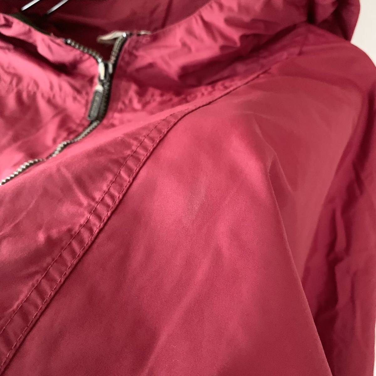 80s 90s L.L.Bean エルエルビーン アノラックパーカー チロリアン メンズ L程度 赤系 ヴィンテージ old_画像6