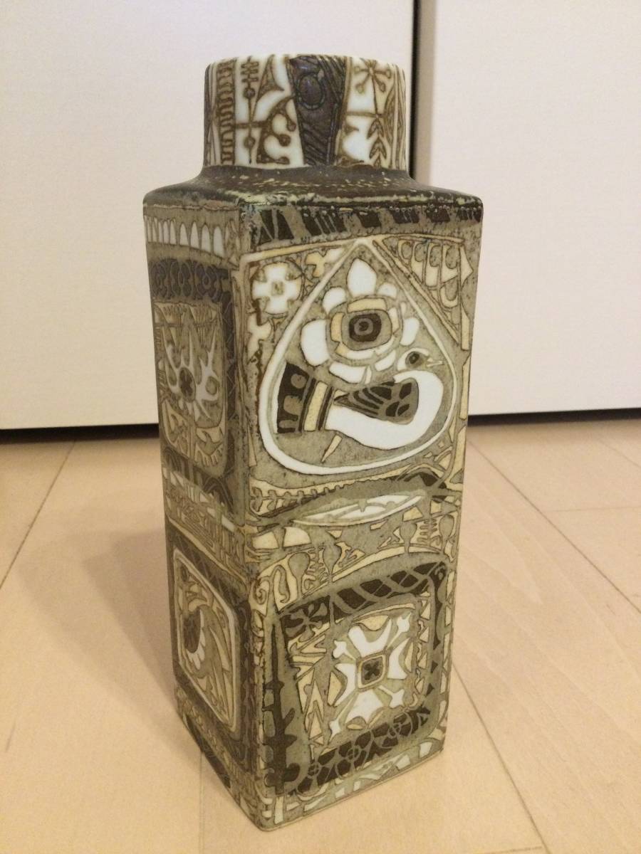 ロイヤルコペンハーゲン baca 花瓶 22.5cm ニルストーソン Fajance