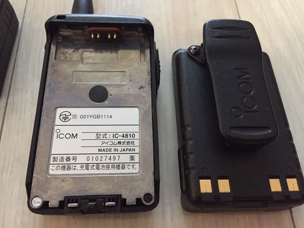 いとさせて ヤフオク! アイコム 特定小電力トランシーバー IC-481
