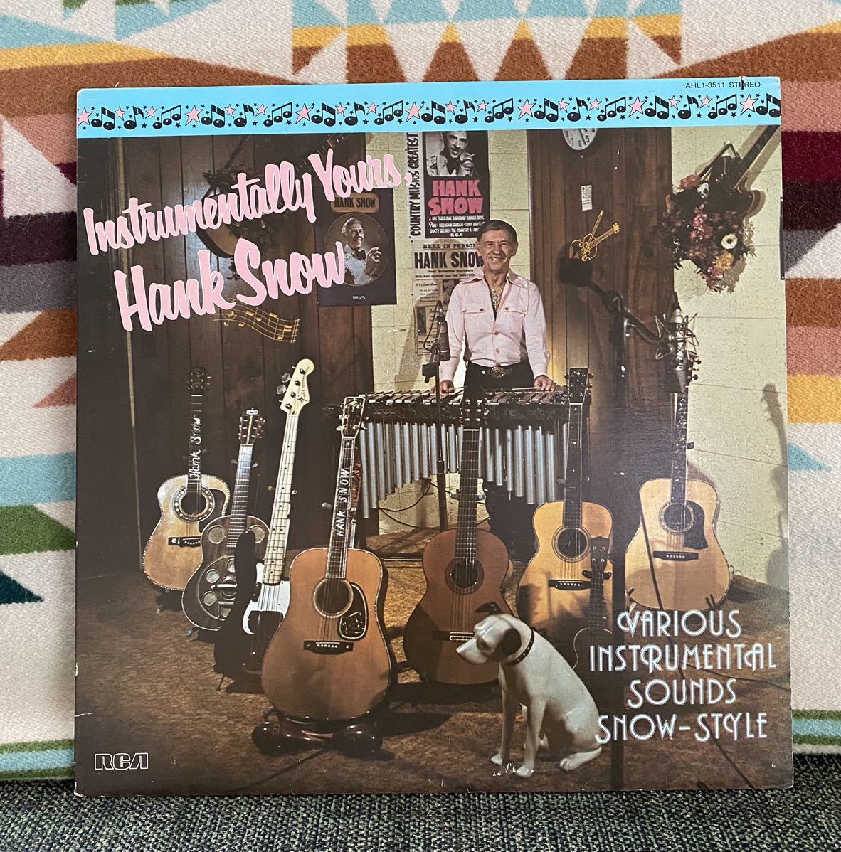 Hank Snow 1979 Canada Press LP Instrumentally Yours рукоятка ksnou