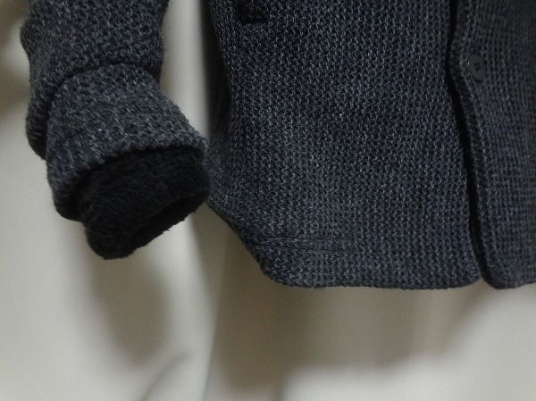 [ beautiful goods ] CIVILIZED made in Japan fleece the best Parker × knitted Parker jacket coat tight slim thin 