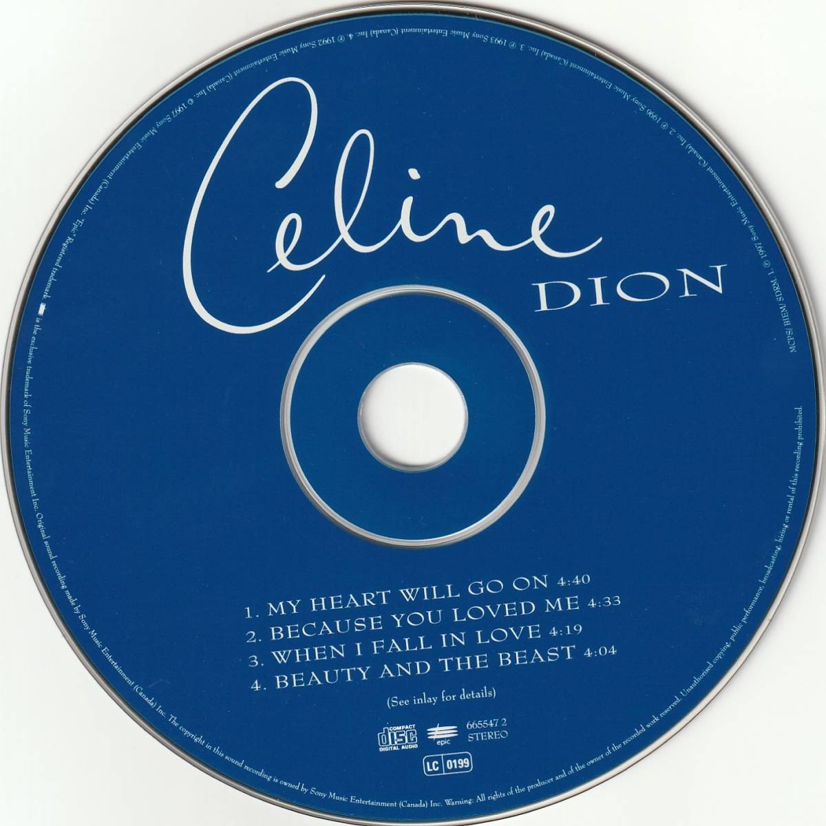 CELINE DION セリーヌ ディオン At The Movies EP 映画主題歌 4曲収録 Heart 美女と野獣 On Will My ：  Go タイタニック 爆買い！ CD