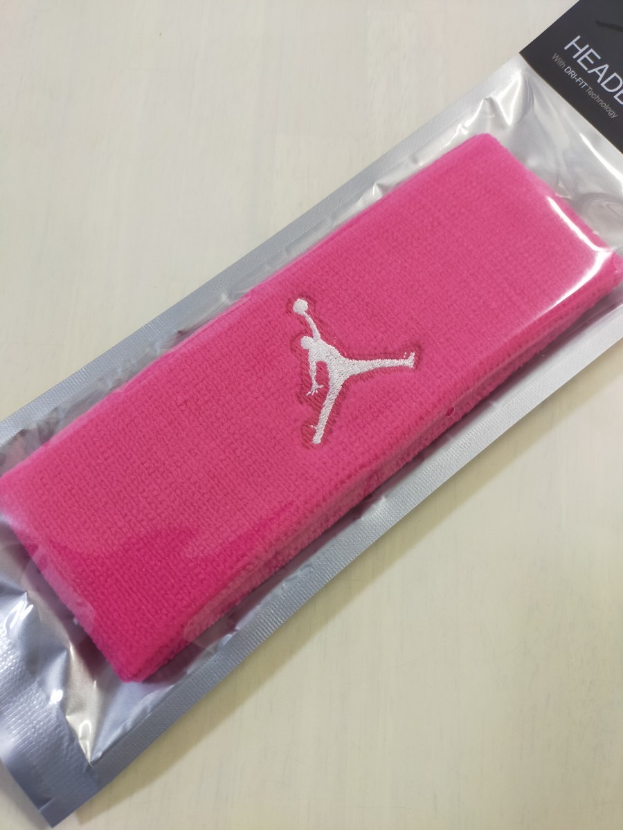 Paypayフリマ Nikeナイキ ヘアバンド ジョーダン メンズ レディース フリーサイズ ピンク