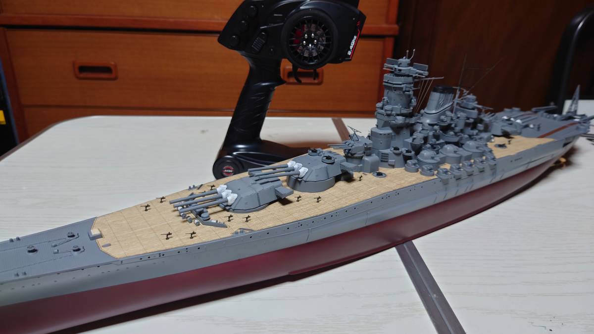 1/350戦艦大和ラジコン完成品 ラジコン改造 1/350戦艦大和ラジコン完成品 ラジコン改造
