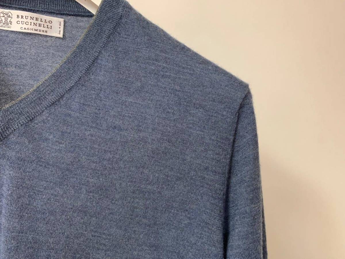 ブルネロクチネリ 稀少ロイヤルブルー 極上カシミアシルク フェイク