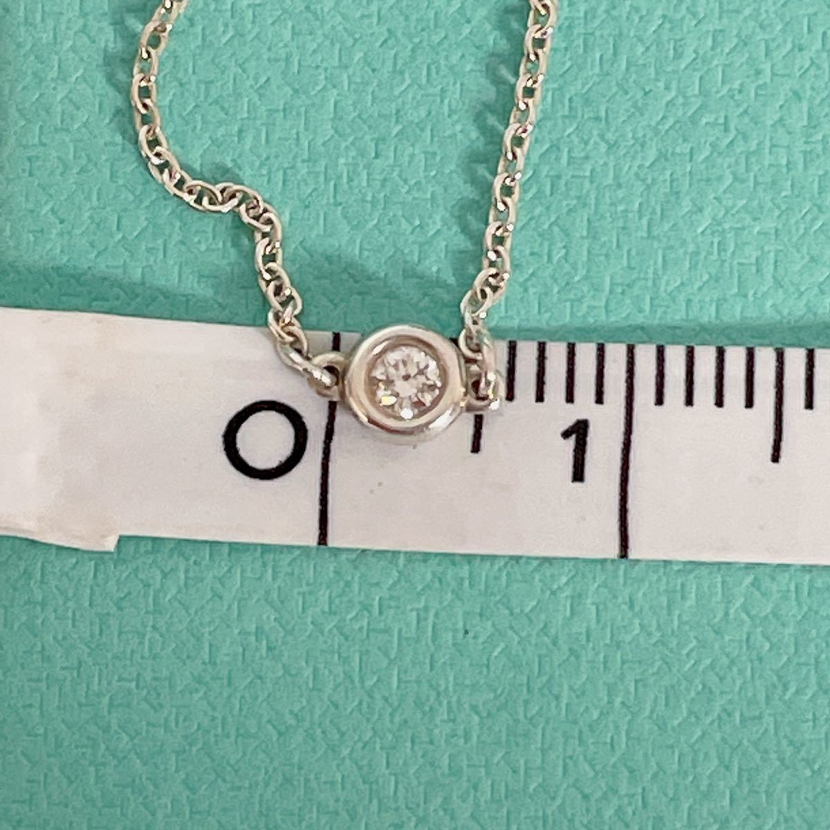 TIFFANY&Coティファニーダイヤモンドバイザヤードブレスレット0.07ct