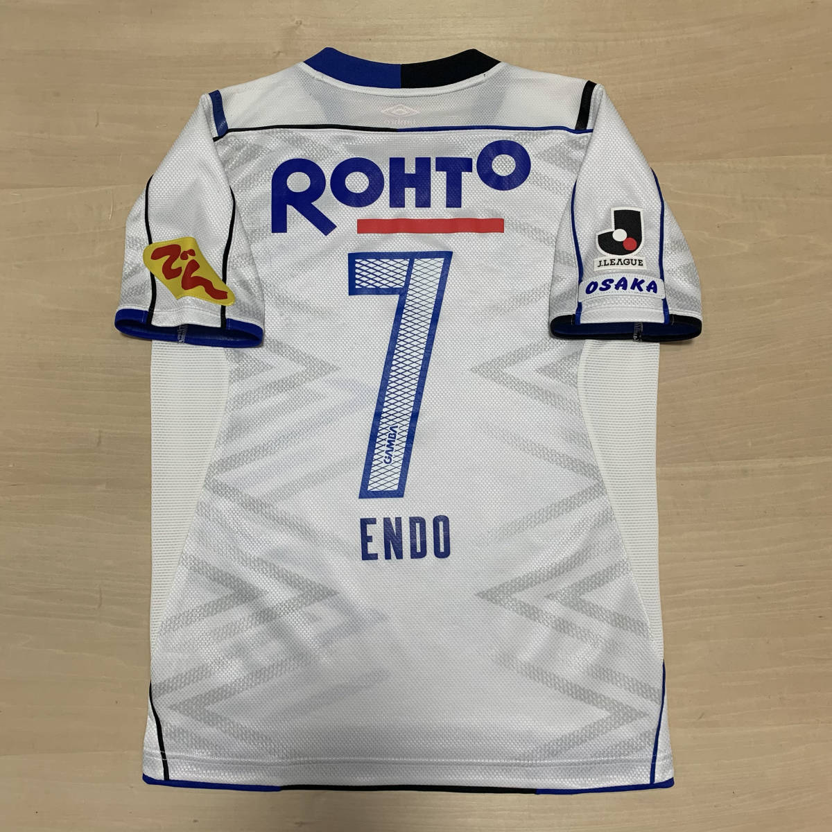 日本製 2016-2017 ガンバ大阪 遠藤保仁選手 支給品 O-XO 貴重 ②