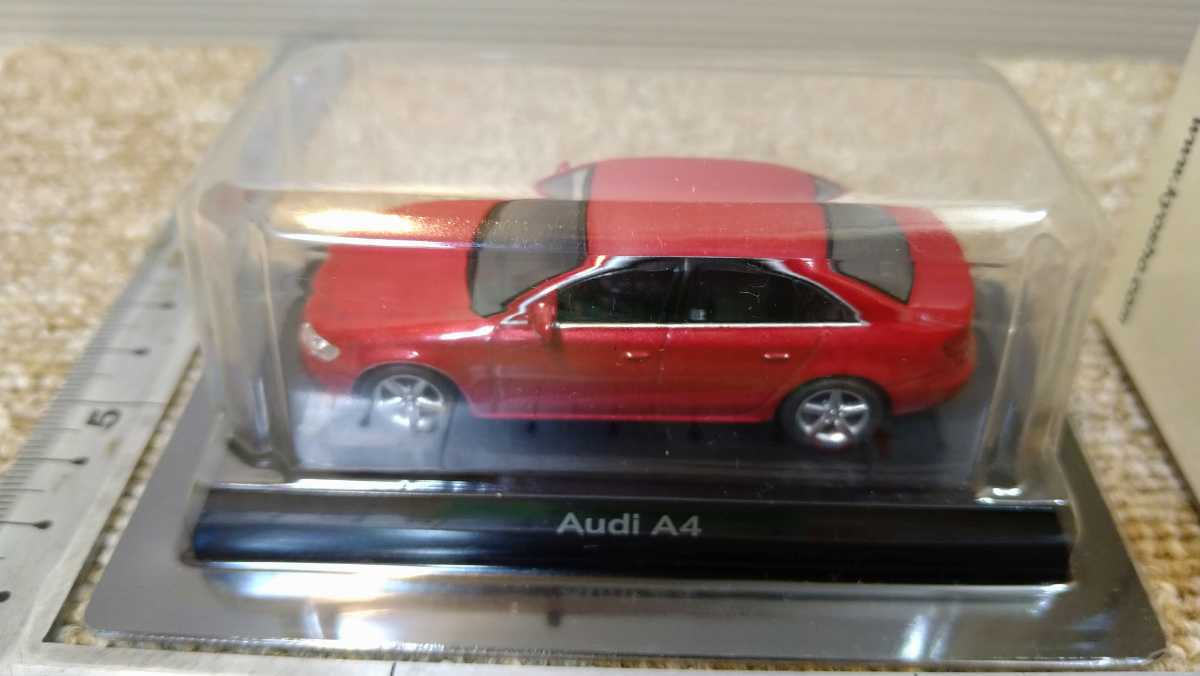 c1140 同梱不可 ミニカー　京商 ミニカーコレクション Audi A4 2007年購入_画像1