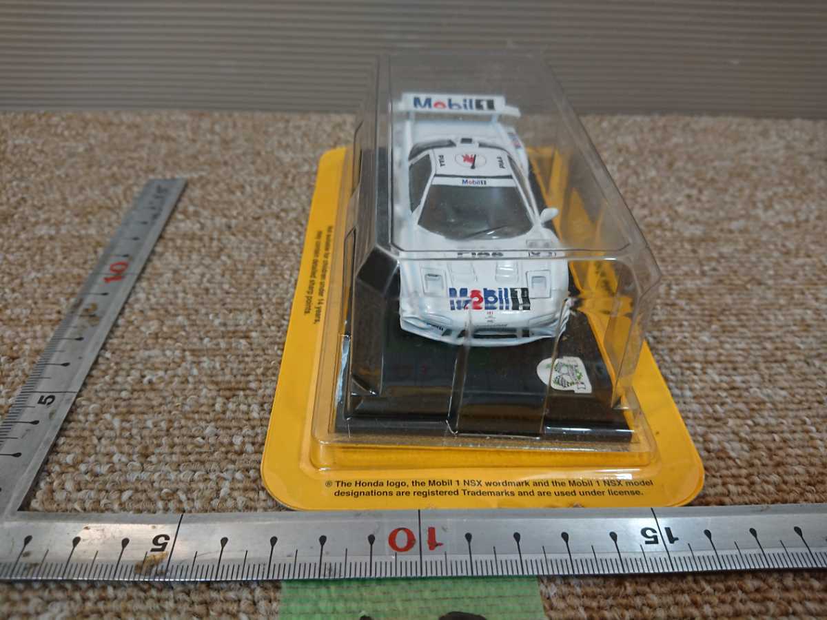 c1072 送料520円 ミニカー 1998年 HONDA NSX Mobil 1 NSX 1/43 delprado _画像3