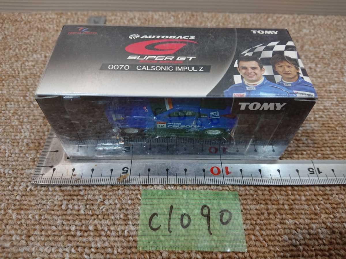 c1090 送料520円　ミニカー トミー TOMY AUTO BACS SUPER GT CALSONIC IMPUL Z フェアレディZ 日産 NISSAN 2006年購入_画像3