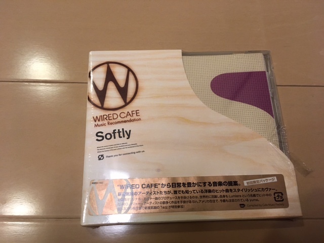 新品 未開封 WIRED CAFE MUSIC Recommendation「Softly」羊毛とおはな_画像1