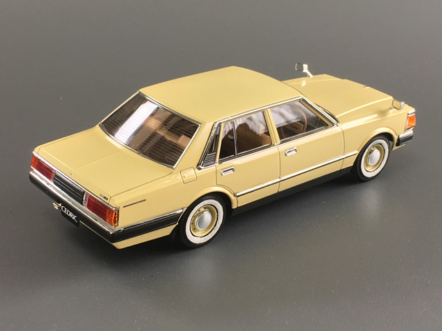 【送料無料】1/24 アオシマ 日産 430 セドリック 4Dr セダン 200E GL NISSAN CEDRIC グロリア 姉妹車 クラシック調_画像9