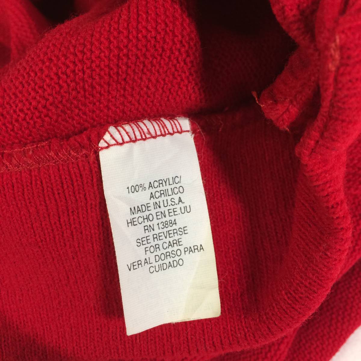 90s USA製 IZOD カーディガン レッド Lサイズ アクリル|Yahoo 90s USA製 IZOD カーディガン レッド Lサイズ アクリル|Yahoo