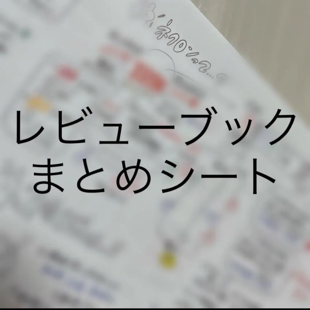 看護師国家試験 レビューブック まとめノート 付箋ノート